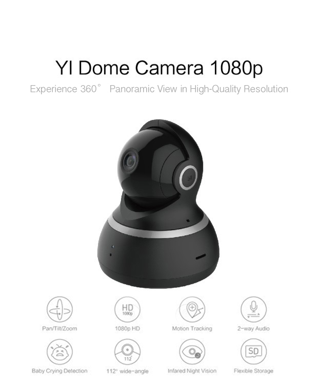 Yi Dome 1080p Camera | YI Singapore